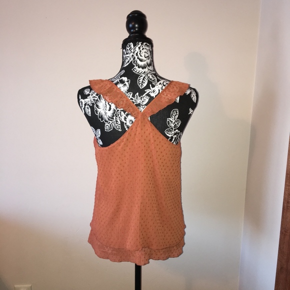 Adorable Tank Top in burnt orange - Picture 2 of 6